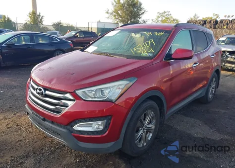 2014 Hyundai Santa Fe Sport 2.4L from USA, damaged, VIN 5XYZUDLB2EG157109